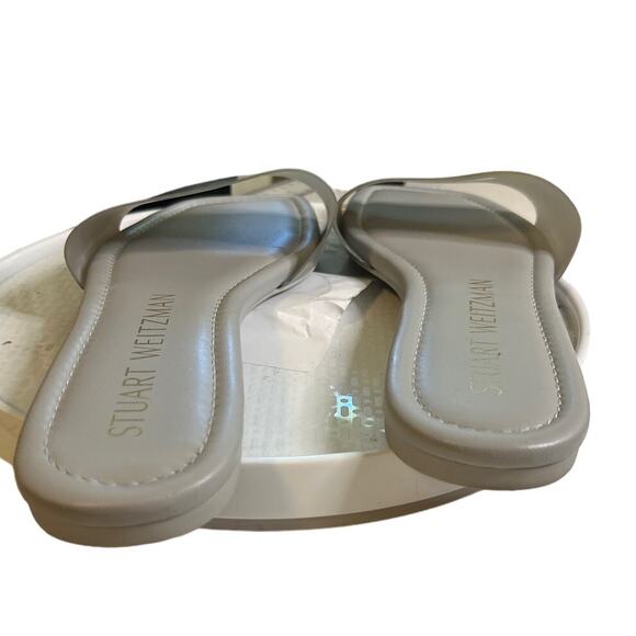 Stuart Weitzman Women's Summer Flat Sandals  in Perla Sz 9.5 - Picture 5 of 7